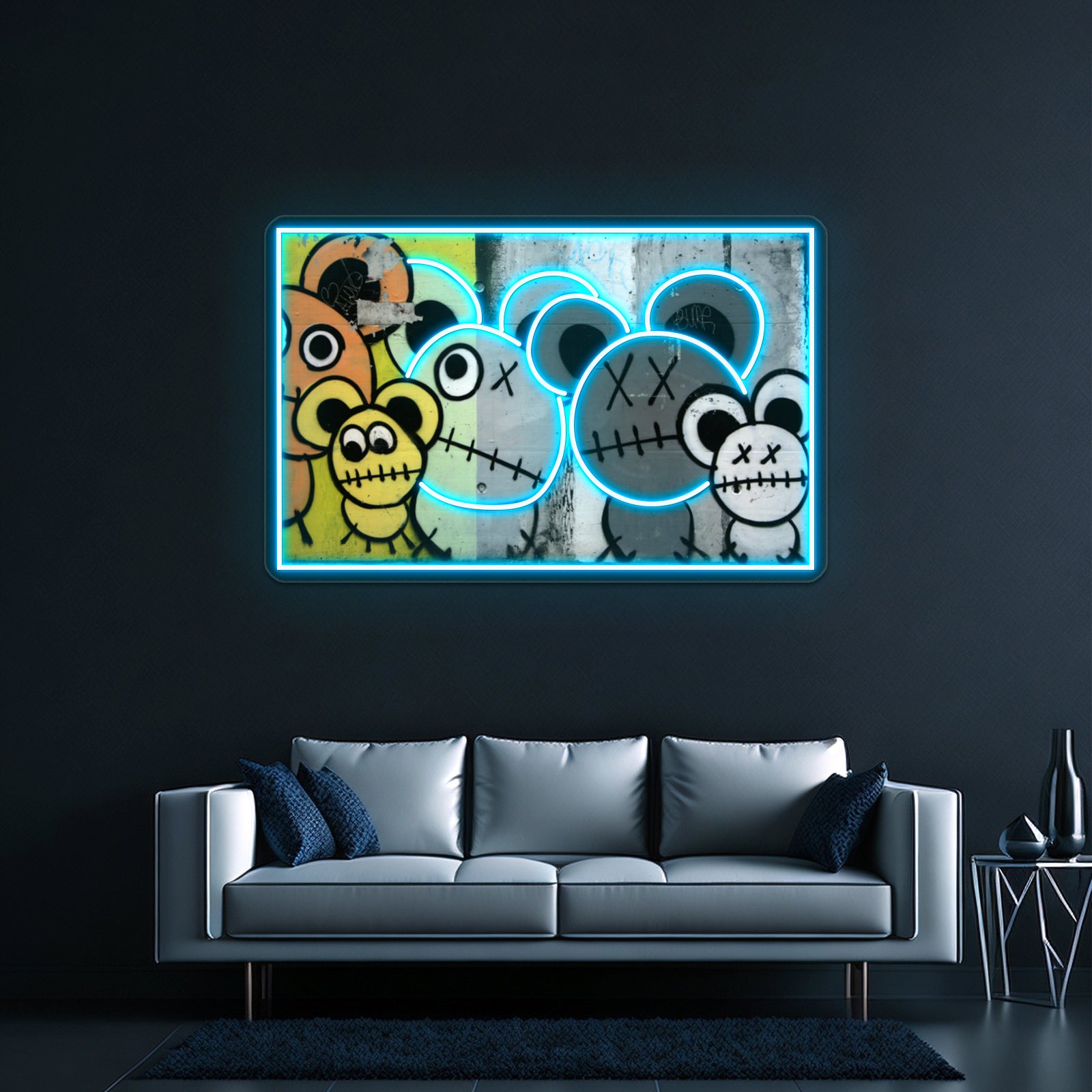 Swiss Graffiti Wall Artwork Neon Signs | Shineneon