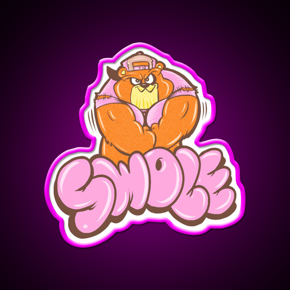 Swole Gym Fitness Led Neon Sign Rgb Color