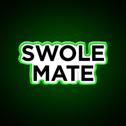 Swolemate Gym Fitness Led Neon Sign Rgb Color