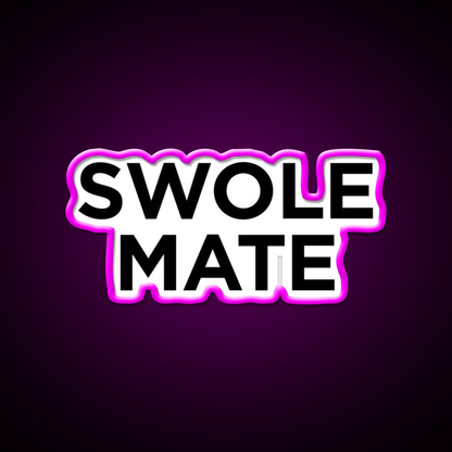 Swolemate Gym Fitness Led Neon Sign Rgb Color