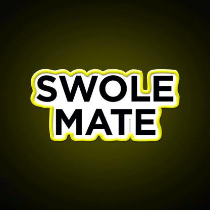 Swolemate Gym Fitness Led Neon Sign Rgb Color