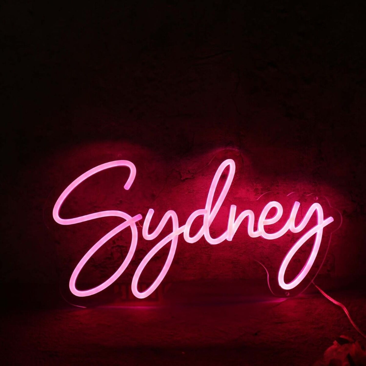 Sydney Red Led Neon Sign For Personalized Decor - Shineneon