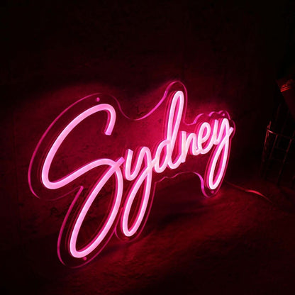 Sydney Red Led Neon Sign For Personalized Decor - Shineneon