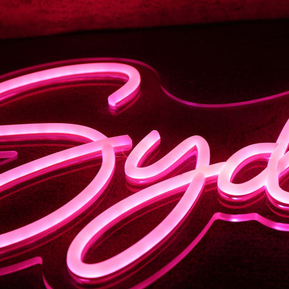Sydney Red Led Neon Sign For Personalized Decor - Shineneon