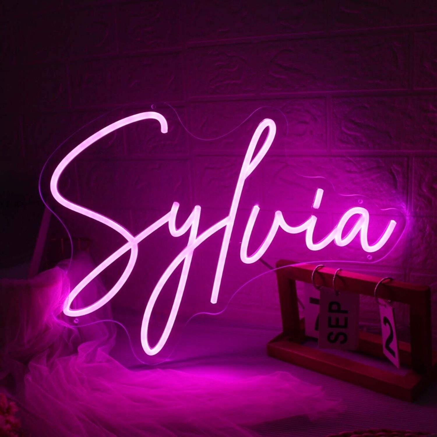 Sylvia Pink Led Neon Sign - Shineneon