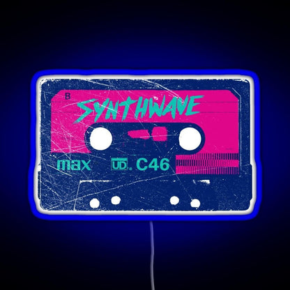 Synthwave Retrowave Aesthetic Vintage Drive Rgb Led Neon Sign Pop Wall Art - Shineneon