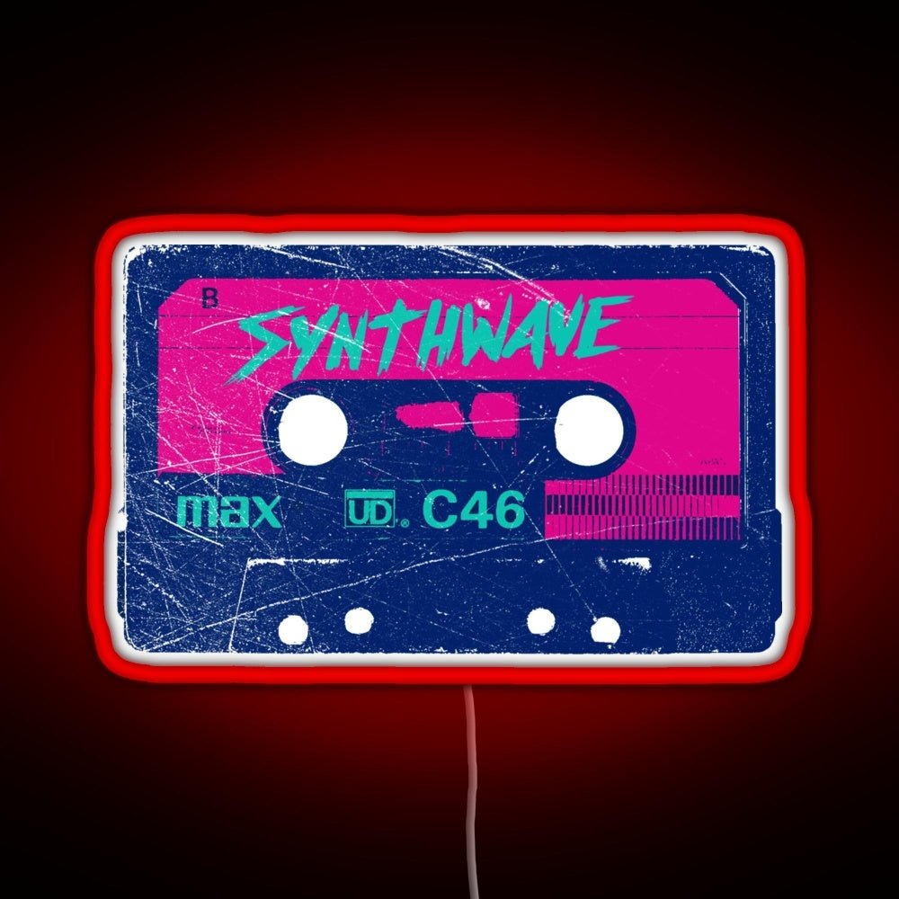Synthwave Retrowave Aesthetic Vintage Drive Rgb Led Neon Sign Pop Wall Art - Shineneon