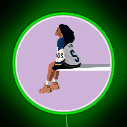 Sza Sos Rgb Neon Sign - Shineneon