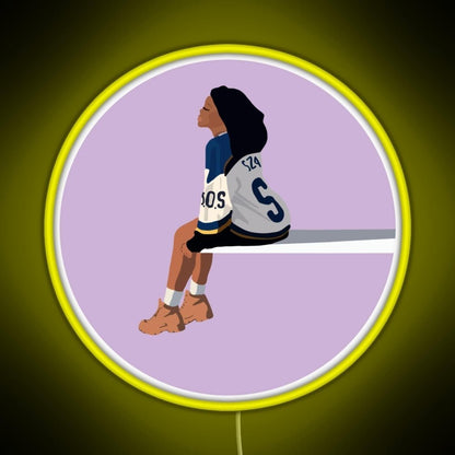 Sza Sos Rgb Neon Sign - Shineneon