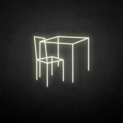 Table And Chairs Led Neon Sign - Shineneon
