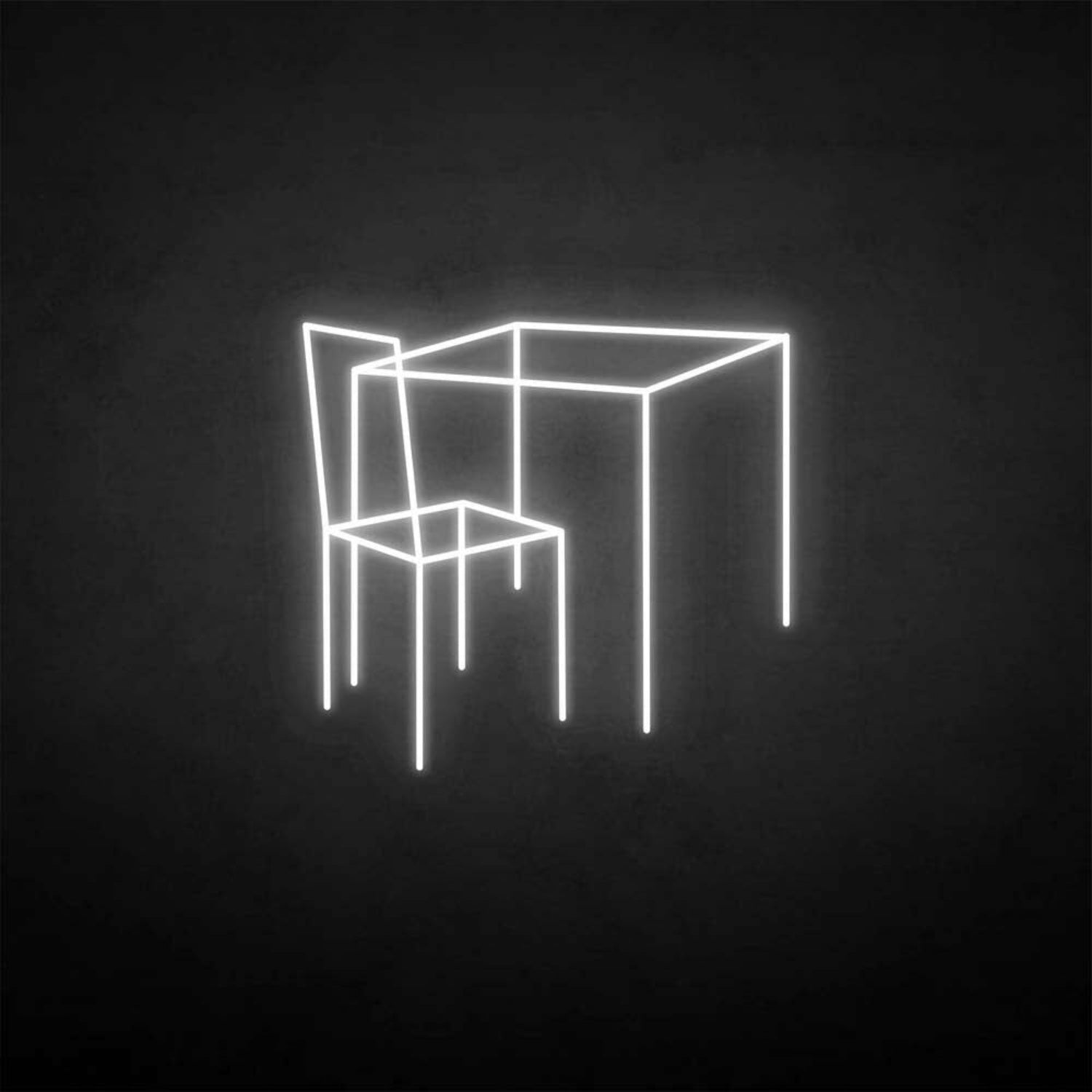 Table And Chairs Led Neon Sign - Shineneon