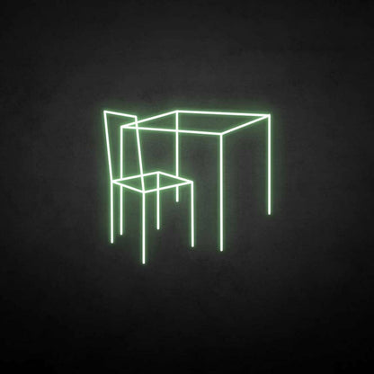 Table And Chairs Led Neon Sign - Shineneon
