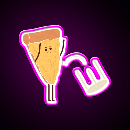 Table Flip Snack Food Led Neon Sign Rgb Color - Shineneon