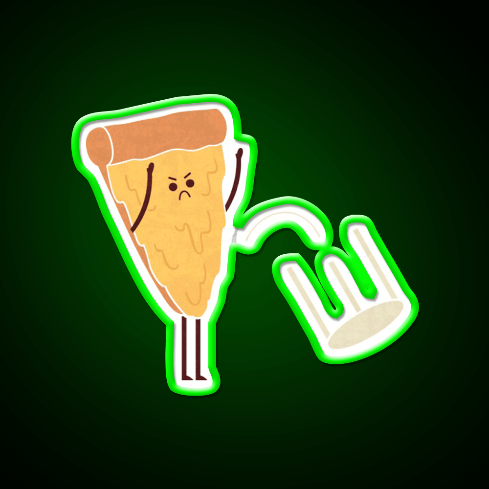 Table Flip Snack Food Led Neon Sign Rgb Color - Shineneon