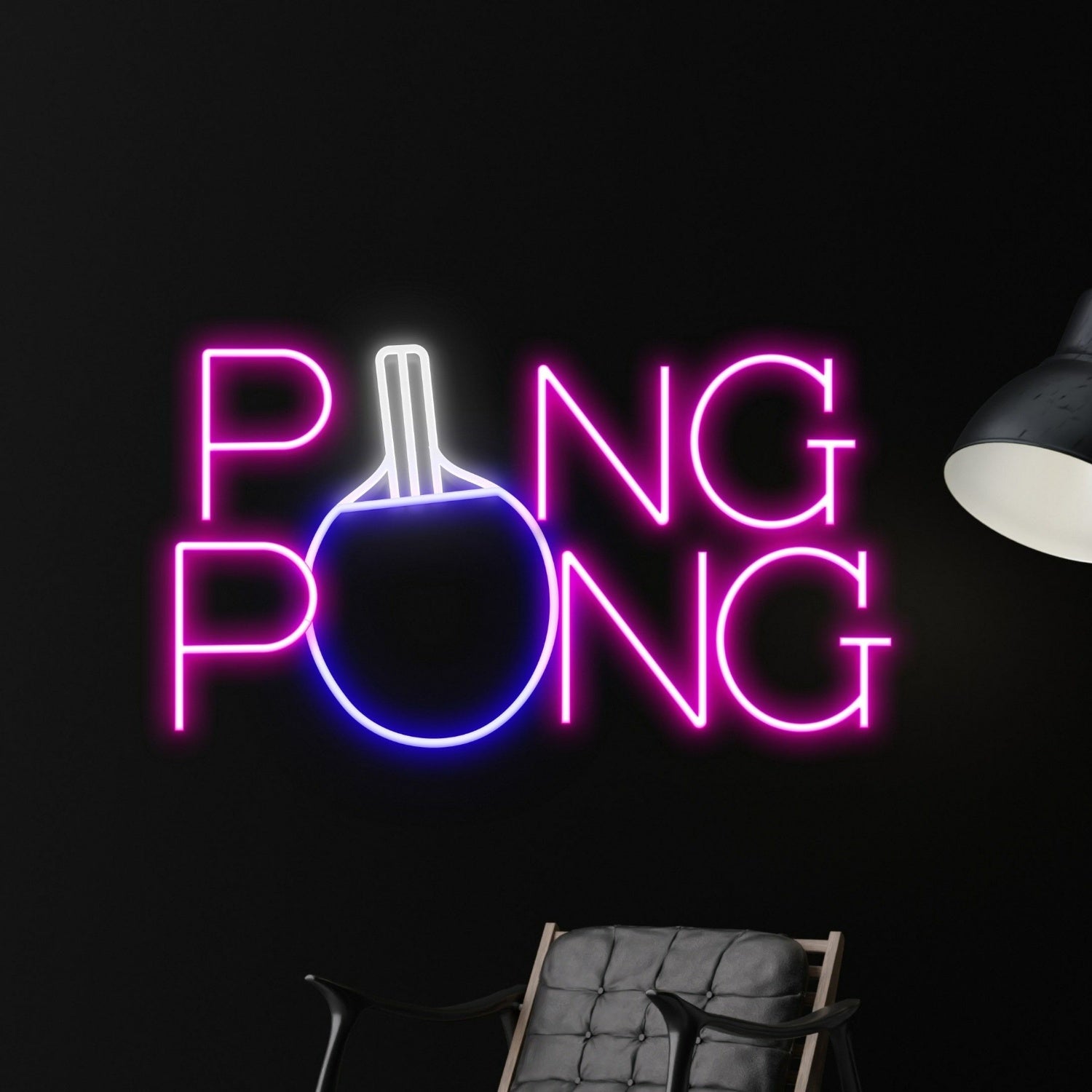 Table Tennis Ping Pong Led Sign Table Tennis Sport Club Decor | Shineneon
