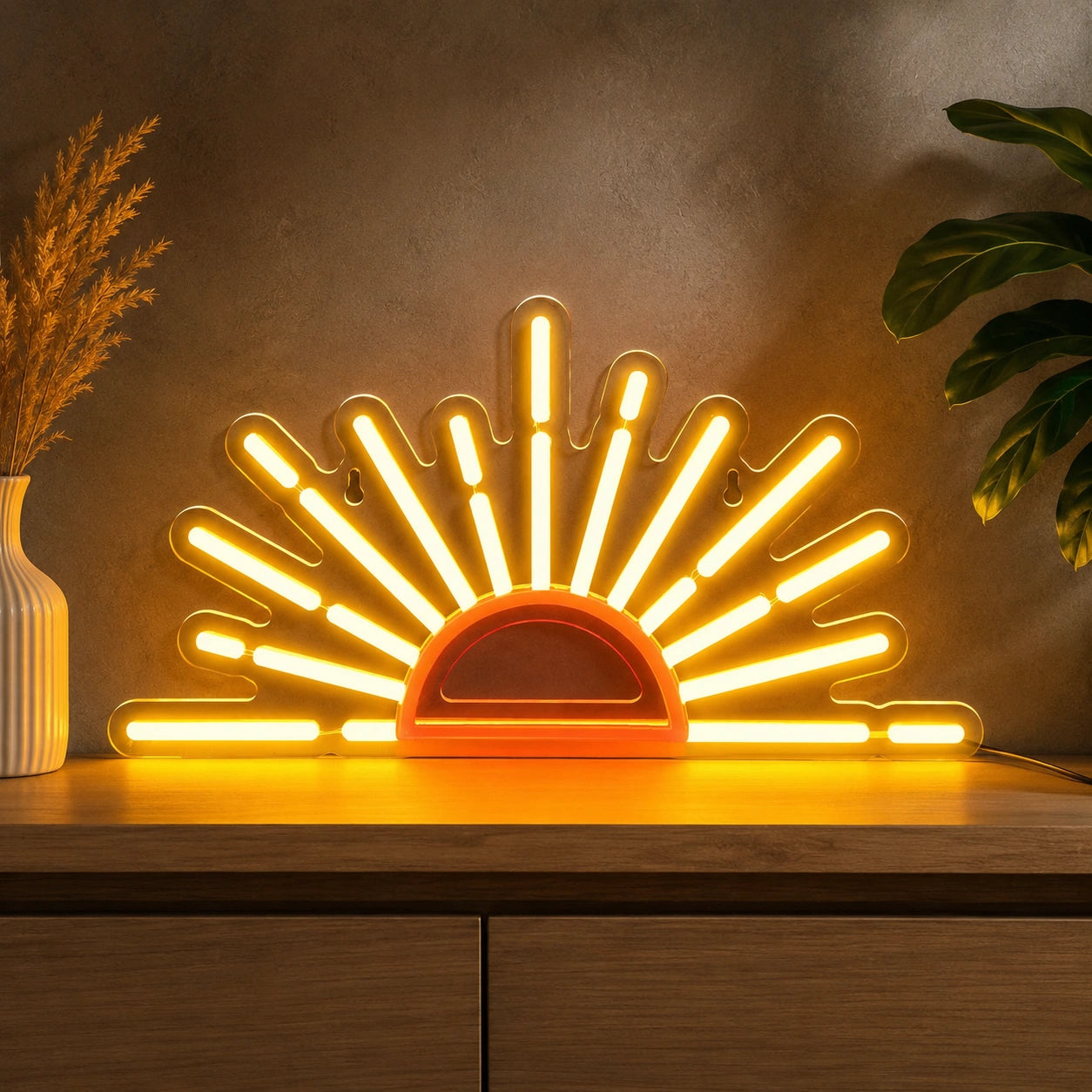 Tabletop Sunburst Neon Sign LED Neon Sign high-converting product image