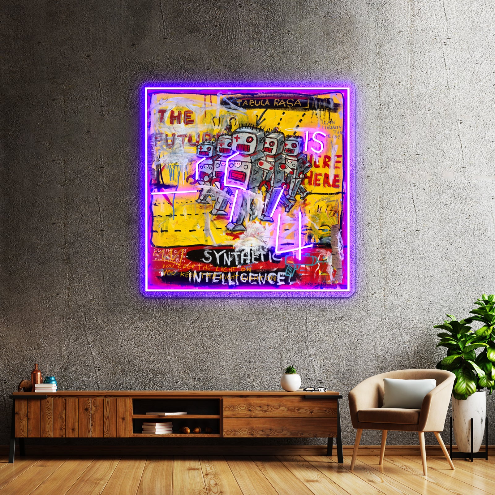Tabula Rasa Artwork Neon Signs For Sale | Shineneon