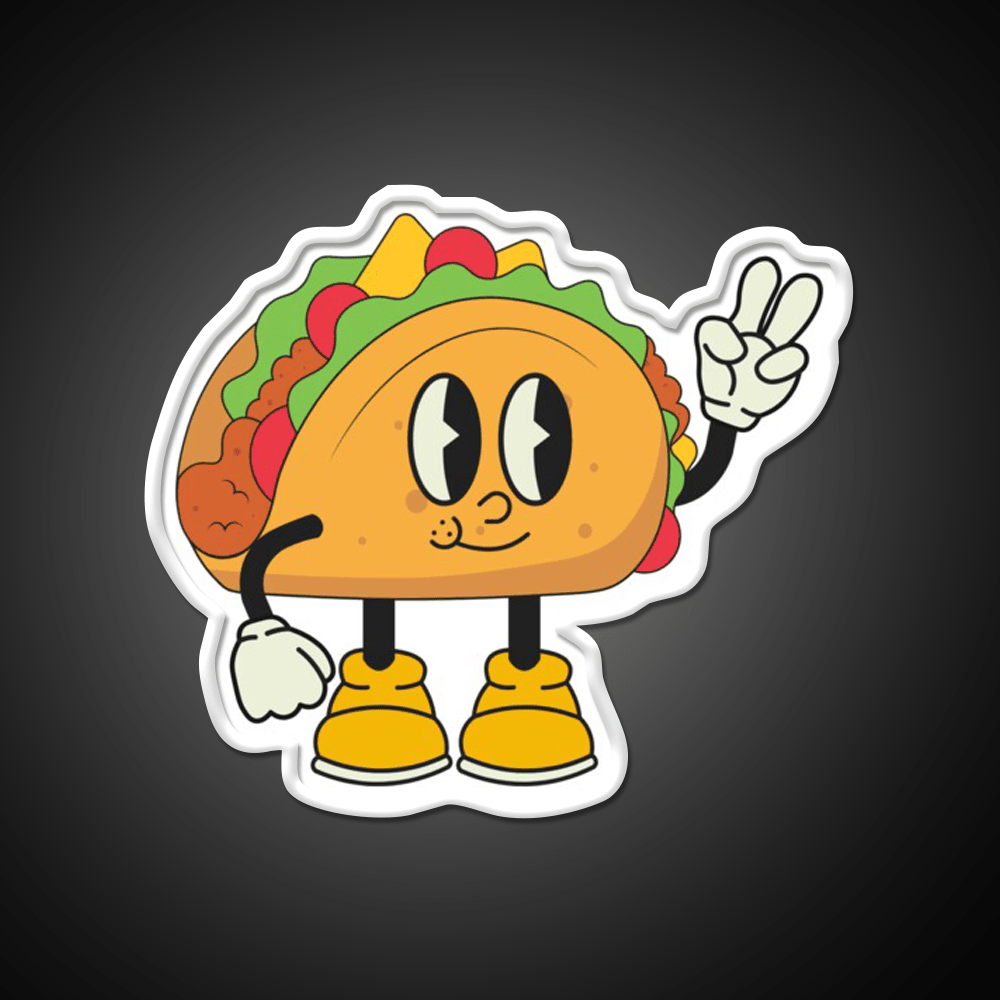 Taco Again Taco Led Neon Sign Mexican Food Sign Rgb Color - Shineneon
