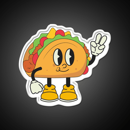 Taco Again Taco Led Neon Sign Mexican Food Sign Rgb Color - Shineneon