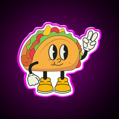 Taco Again Taco Led Neon Sign Mexican Food Sign Rgb Color - Shineneon
