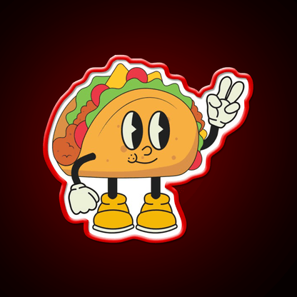 Taco Again Taco Led Neon Sign Mexican Food Sign Rgb Color - Shineneon