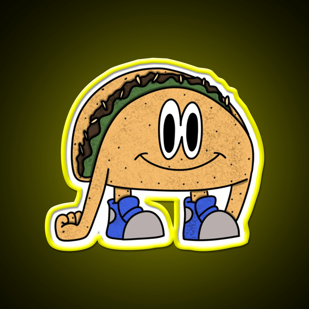 Taco Boi Taco Led Neon Sign Mexican Food Sign Rgb Color - Shineneon