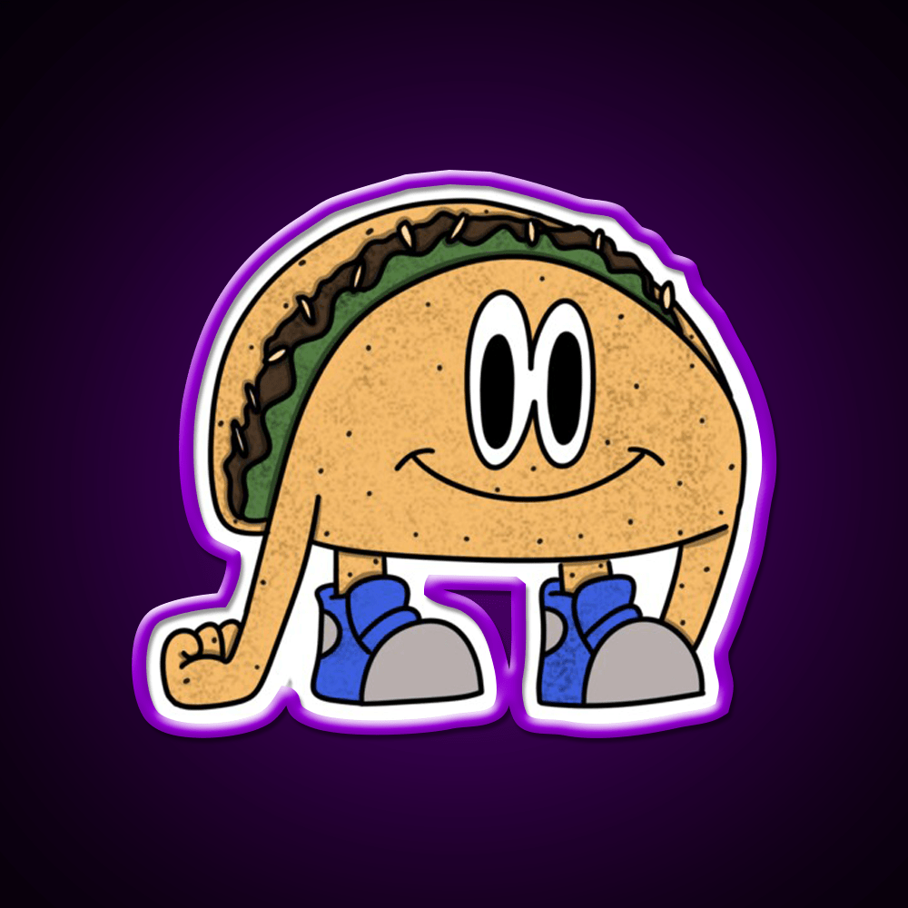 Taco Boi Taco Led Neon Sign Mexican Food Sign Rgb Color - Shineneon