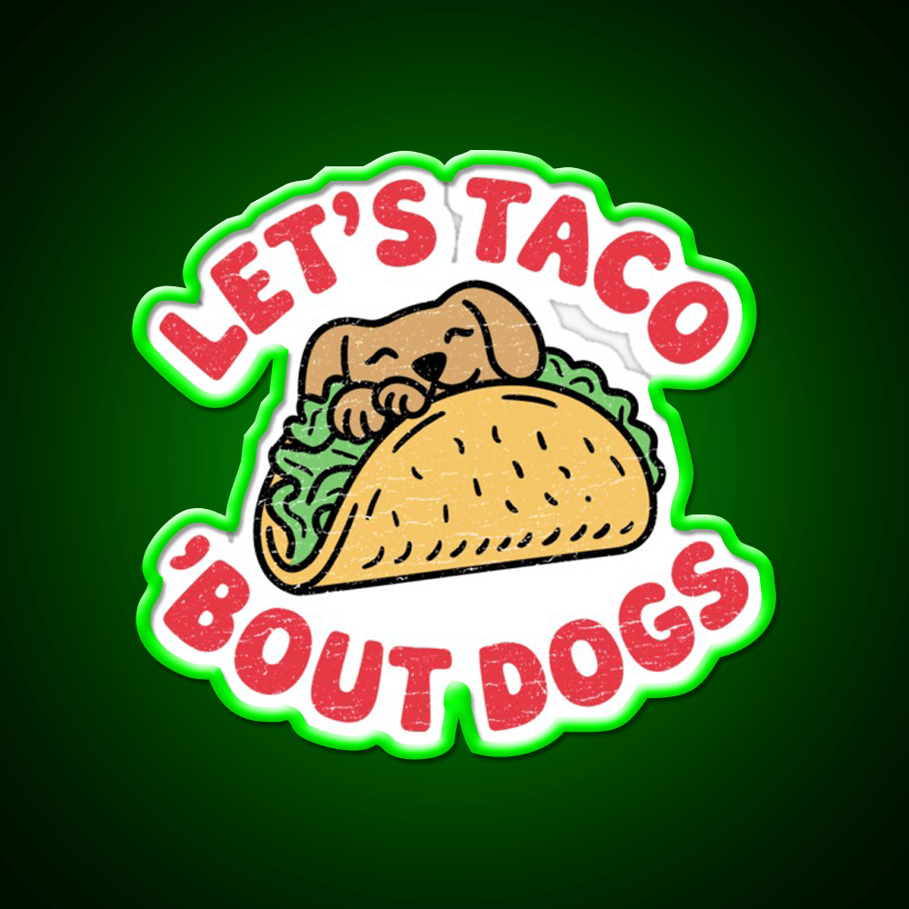 Taco Bout A Laugh Taco Led Neon Sign Mexican Food Sign Rgb Color - Shineneon