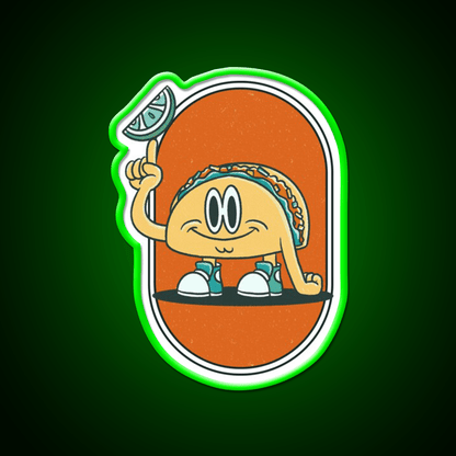 Taco Bro Taco Led Neon Sign Mexican Food Sign Rgb Color - Shineneon
