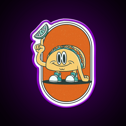 Taco Bro Taco Led Neon Sign Mexican Food Sign Rgb Color - Shineneon