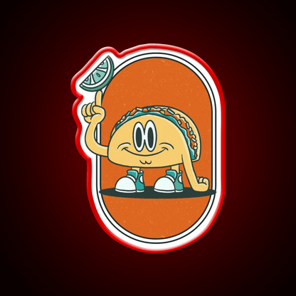 Taco Bro Taco Led Neon Sign Mexican Food Sign Rgb Color - Shineneon