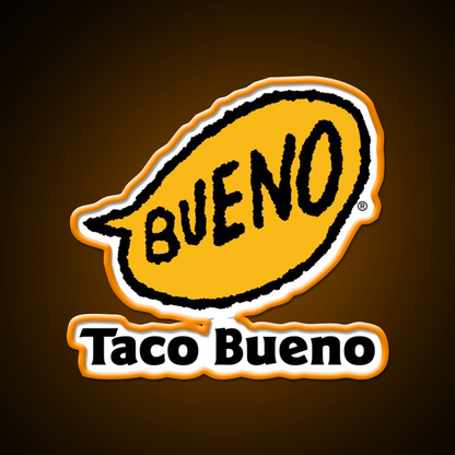 Taco Bueno Mexican Grill Fast Food Led Neon Sign For Burger Place Rgb Color
