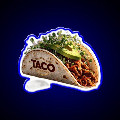 Taco Company Taco Led Neon Sign Mexican Food Sign Rgb Color - Shineneon