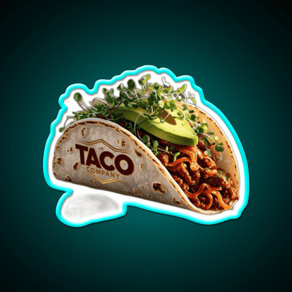 Taco Company Taco Led Neon Sign Mexican Food Sign Rgb Color - Shineneon