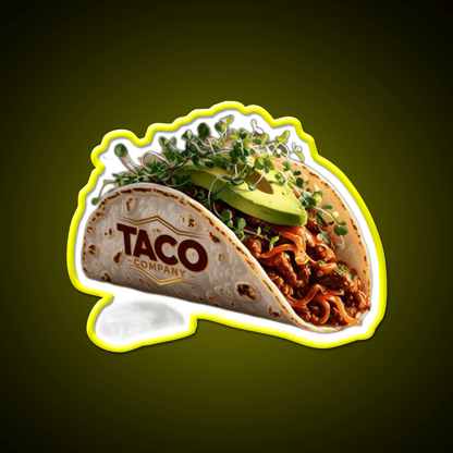 Taco Company Taco Led Neon Sign Mexican Food Sign Rgb Color - Shineneon