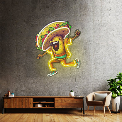 Taco Dancing Led Neon Sign Light Custom Led Signs - Shineneon
