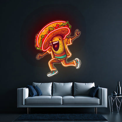 Taco Dancing Led Neon Sign Light Custom Led Signs - Shineneon
