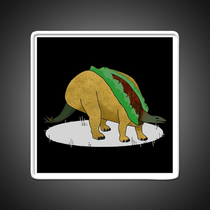 Taco Dinosaur Taco Led Neon Sign Mexican Food Sign Rgb Color - Shineneon