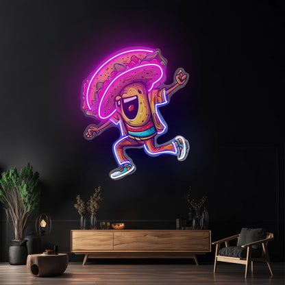 Taco Disco Dancing Led Neon Sign Light Custom Led Signs - Shineneon