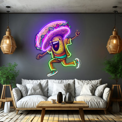 Taco Disco Dancing Led Neon Sign Light Custom Led Signs - Shineneon