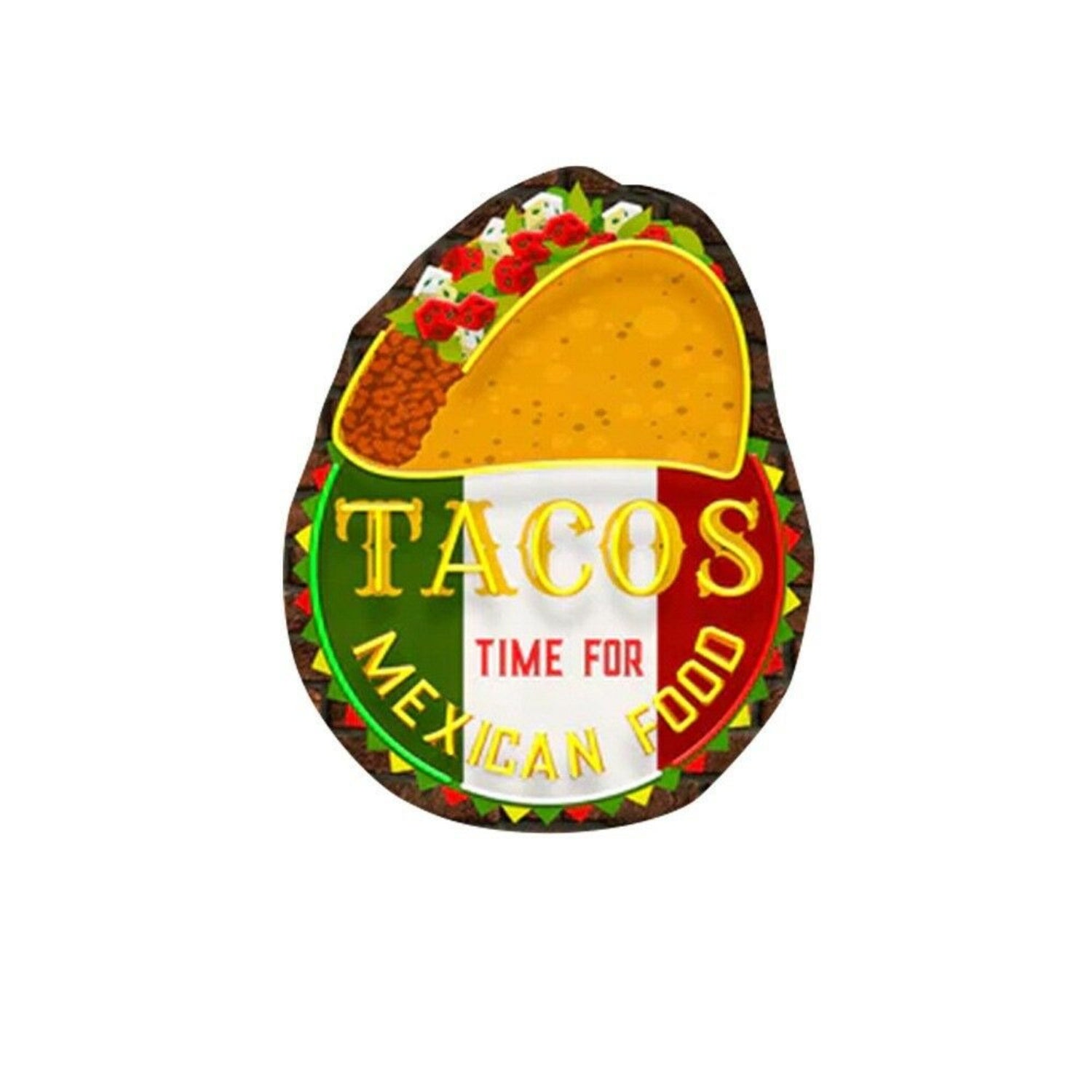 Taco Fiesta Led Neon Sign Light Pop Art | Shineneon