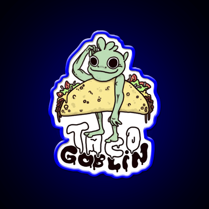 Taco Goblin Taco Led Neon Sign Mexican Food Sign Rgb Color - Shineneon