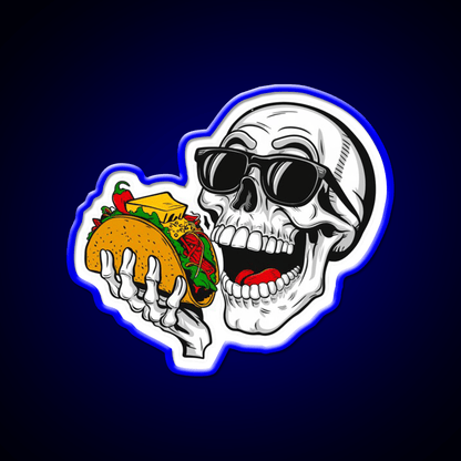 Taco Halloween Funny Taco Led Neon Sign Mexican Food Sign Rgb Color - Shineneon