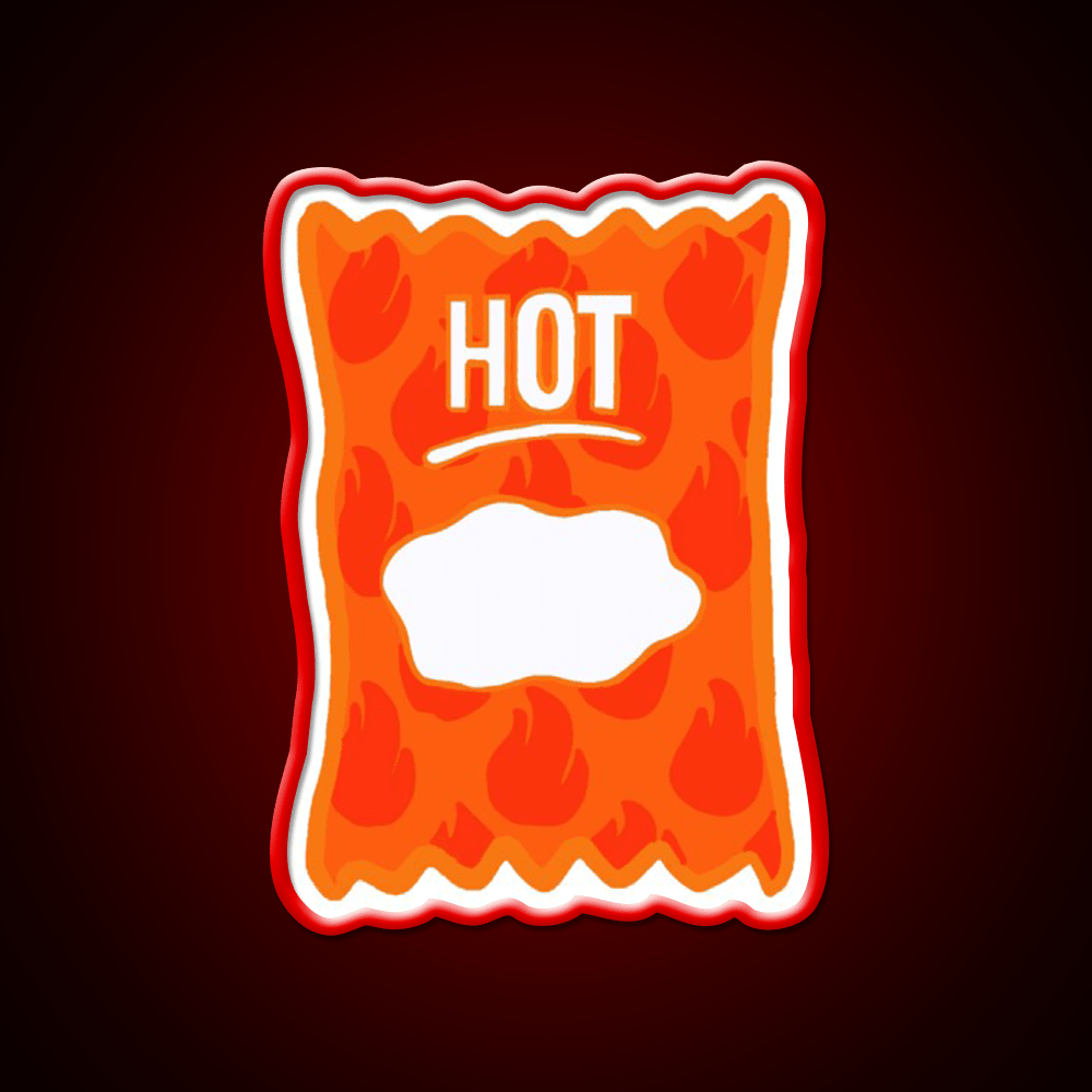 Taco Hot Sauce Snack Food Led Neon Sign Rgb Color - Shineneon