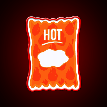 Taco Hot Sauce Snack Food Led Neon Sign Rgb Color - Shineneon