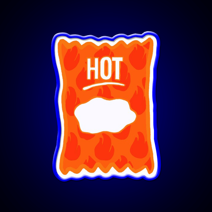 Taco Hot Sauce Snack Food Led Neon Sign Rgb Color - Shineneon