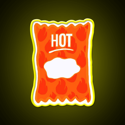 Taco Hot Sauce Snack Food Led Neon Sign Rgb Color - Shineneon