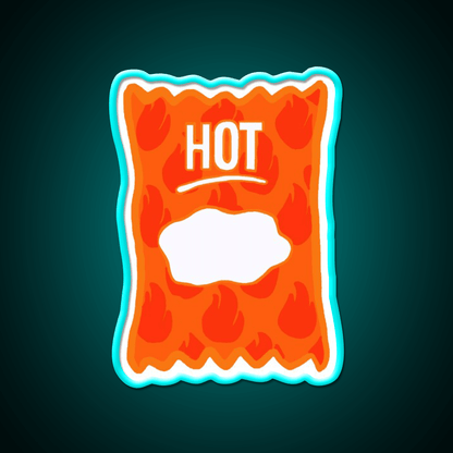Taco Hot Sauce Snack Food Led Neon Sign Rgb Color - Shineneon