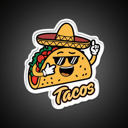 Taco Led Neon Sign Mexican Food Sign Food Neon Sign Rgb Color - Shineneon