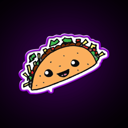 Taco Led Neon Sign Mexican Food Sign For Taco Shop Rgb Color - Shineneon